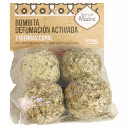 Sagrada Madre 4 aktive Defumation Räucherkugeln 7 Hierbas & Copal