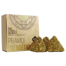 Sagrada Madre energetische Räucherpyramiden Arruda Citronella Ringelblume