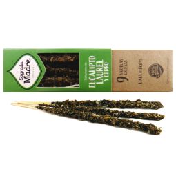 Sagrada Madre extra Premium Smudge Räucherstäbchen Eukalyptus, Lorbeer & Zeder