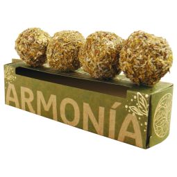 Sagrada Madre Bombita 4 Kräuter-Räucherkugeln Harmonie/Armonia