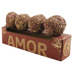 Sagrada Madre Bombita 4 Kräuter-Räucherkugeln Liebe/Amor
