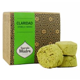 Sagrada Madre Bomba Carbon Claridad Citronella Naranja 12er