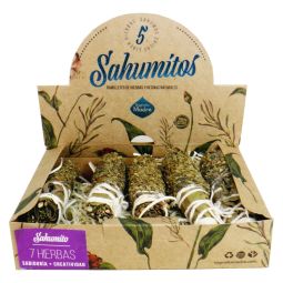 Sagrada Madre Smudge Stick Sahumito 7 Herbas/7Kräuter 5er Packung