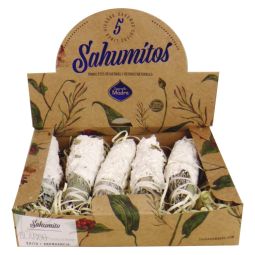 Sagrada Madre Smudge Stick Sahumito Blanco Yagra Olibano/Weihrauch 5er