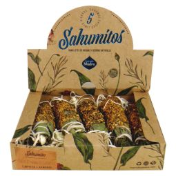 Sagrada Madre Smudge Stick Sahumito Myrrh & Palo Santo 5er Packung