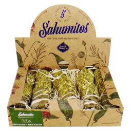Sagrada Madre Smudge Stick Sahumito Ruda/Weinraute 5er Packung