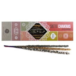 Sagrada Madre 7 Chakras Natural Smudge Räucherstäbchen