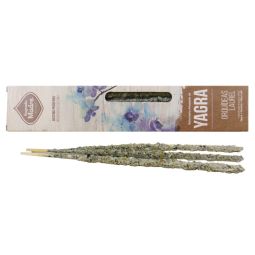 Sagrada Madre Yagra Orquideas Laurel Smudge Räucherstäbchen