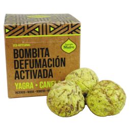 Sagrada Madre 8 aktive Defumation Räucherkugeln Yagra & Canela/Zimt