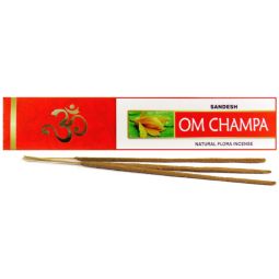 Sandesh Om Champa Masala Räucherstäbchen