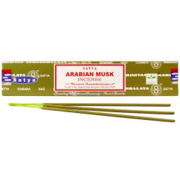 Satya Arabian Musk (Moschus) Earth Masala Räucherstäbchen (BNG) LLP
