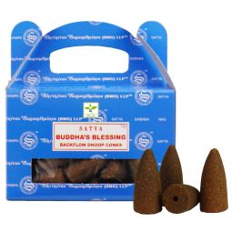 Satya Buddha´s Blessing Backflow Cones/Rückflussräucherkegel (BNG) LLP