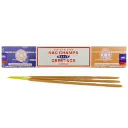 Satya Sai Baba Nag Champa & Greetings Combo Masala Räucherstäbchen (MUM) LLP