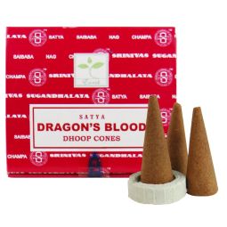 Satya Dragon´s Blood/Drachenblut Masala Räucherkegel (BNG) LLP