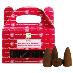Satya Dragon´s Blood Backflow Cones/Rückflussräucherkegel (BNG) LLP
