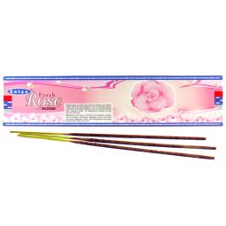 Satya Fresh Rose Räucherstäbchen LLP