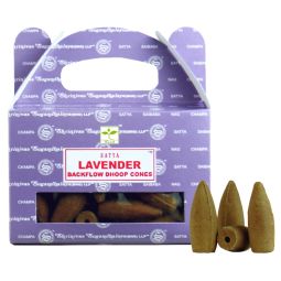 Satya Lavender Backflow Cones/Rückflussräucherkegel (BNG) LLP