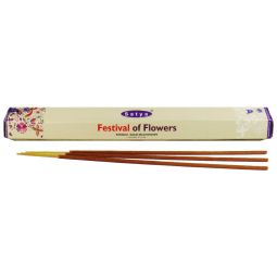 Satya (MUM) LLP Dry Masala Räucherstäbchen Festival of Flowers
