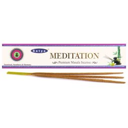 Satya Meditation Premium Masala Räucherstäbchen (MUM) LLP