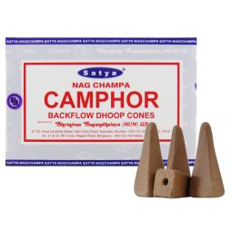 Satya Nag Champa Camphor Rückflussräucherkegel (MUM) LLP