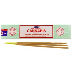 Satya Nag Champa Cannabis Masala Räucherstäbchen (MUM) LLP