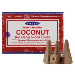 Satya Nag Champa Coconut Rückflussräucherkegel (MUM) LLP