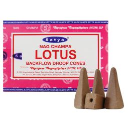 Satya Nag Champa Lotus Rückflussräucherkegel (MUM) LLP