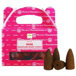 Satya Rose Backflow Cones/Rückflussräucherkegel (BNG) LLP