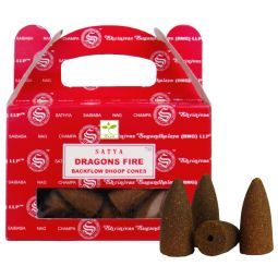 Satya Dragons Fire Backflow Cones/Rückflussräucherkegel (BNG) LLP