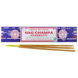 Satya Sai Baba Nag Champa Agarbatti Räucherstäbchen 15g blau (BNG) LLP