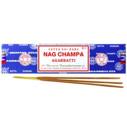 Satya Sai Baba Nag Champa Agarbatti Räucherstäbchen 40g blau (BNG) LLP