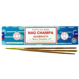 Satya Sai Baba Nag Champa Masala Räucherstäbchen 40g Blau (MUM) LLP
