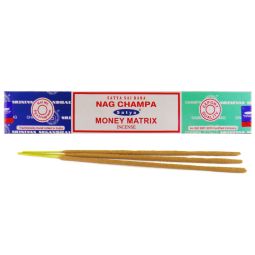 Satya Sai Baba Nag Champa & Money Matrix Combo Masala Räucherstäbchen (MUM) LLP