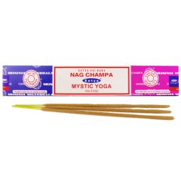 Satya Sai Baba Nag Champa & Mystic Yoga Combo Masala Räucherstäbchen (MUM) LLP