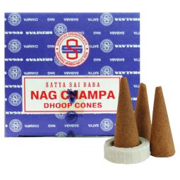 Satya Sai Baba Nag Champa Räucherkegel (MUM) LLP