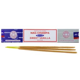 Satya Sai Baba Nag Champa & Sweet Vanilla Combo Masala Räucherstäbchen (MUM) LLP
