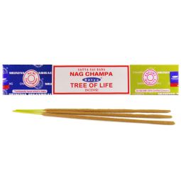 Satya Sai Baba Nag Champa & Tree Of Life Combo Masala Räucherstäbchen (MUM) LLP
