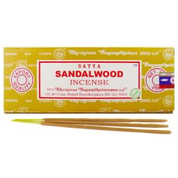 Satya Sandalwood Big Pack Masala Räucherstäbchen 250g (BNG) LLP