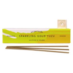 Scentsual Sparkling Gold Yuzu japanische Räucherstäbchen