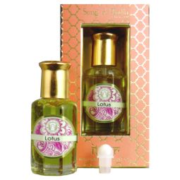 Song Of India Ayurveda Natural Fragrant Oil Lotus