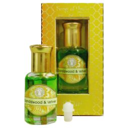 Song Of India Ayurveda Natural Fragrant Oil Sandalwood Vetiver