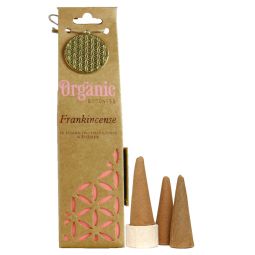 Song Of India Organic Goodness XL Räucherkegel Frankincense (Weihrauch)