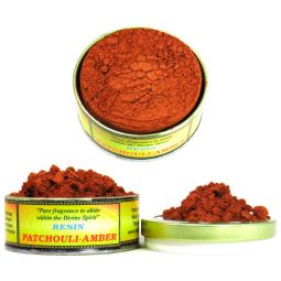 Song Of India Räucherpulver Patchouli Amber 40g