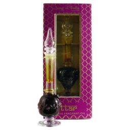 Song Of India Ayurveda Oil in mundgeblasener Glasflasche Patchouli