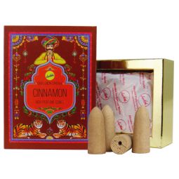 Sree Vani Golden India Backflow Cones/Rückflussräucherkegel Cinnamon/Zimt