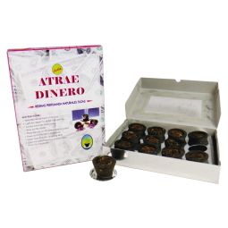 Sree Vani Räucherkohle-Töpfchen & Räucherharz Money Drawing