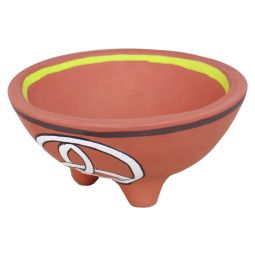 Native Soul Triqueta Smudge Bowl aus Keramik