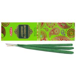 Tridev Jasmine Blossom Natural Jumbo Masala Räucherstäbchen