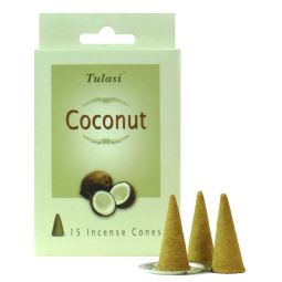 Tulasi Coconut Räucherkegel