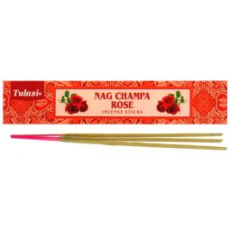 Tulasi Nag Champa Rose Masala Räucherstäbchen